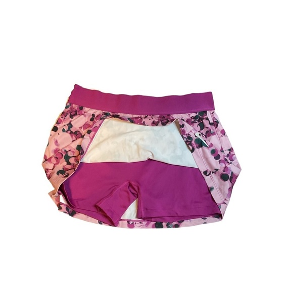 NIKE COURT DRY TENNIS 2IN1 CONFETTI PRINT SKIRT SKORT CW2138-564 WOMEN Purple - Picture 4 of 9